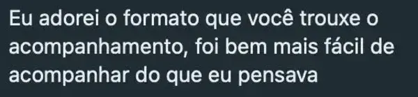 Depoimento de Cliente